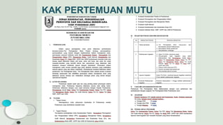 KAK PERTEMUAN MUTU
 