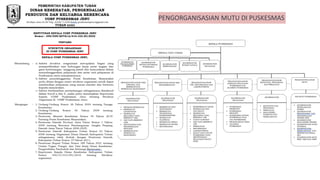 PENGORGANISASIAN MUTU DI PUSKESMAS
 
