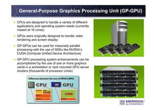 PRE0184
 CPUs are designed to handle a variety of different
applications and operating system needs (currently
maxed at 1...