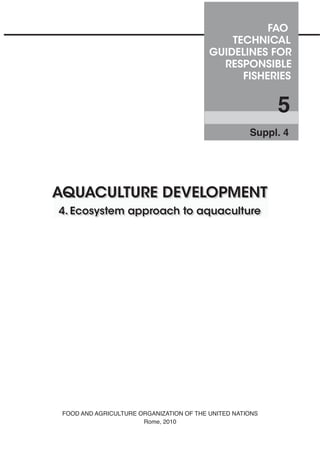 5technical guide line ECOSYSTEM APPROACH TO AQUACULTURE FAO.pdf