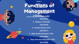 5. Topik V Functions of Management.pptx