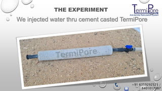 Will cement block termipore pipes, once construction is done over it.pptx