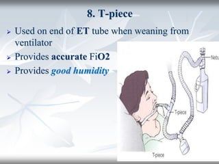 Fio2 T Piece 5. Oxygen Therapy.pptx