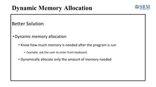 Data Structure - Dynamic Memory Allocation | PDF | Programming ...