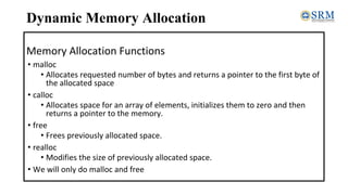 Data Structure - Dynamic Memory Allocation | PDF | Programming ...