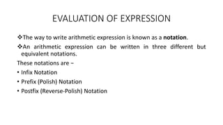 Stack in Data Structure | PPT | Programming Languages | Computing