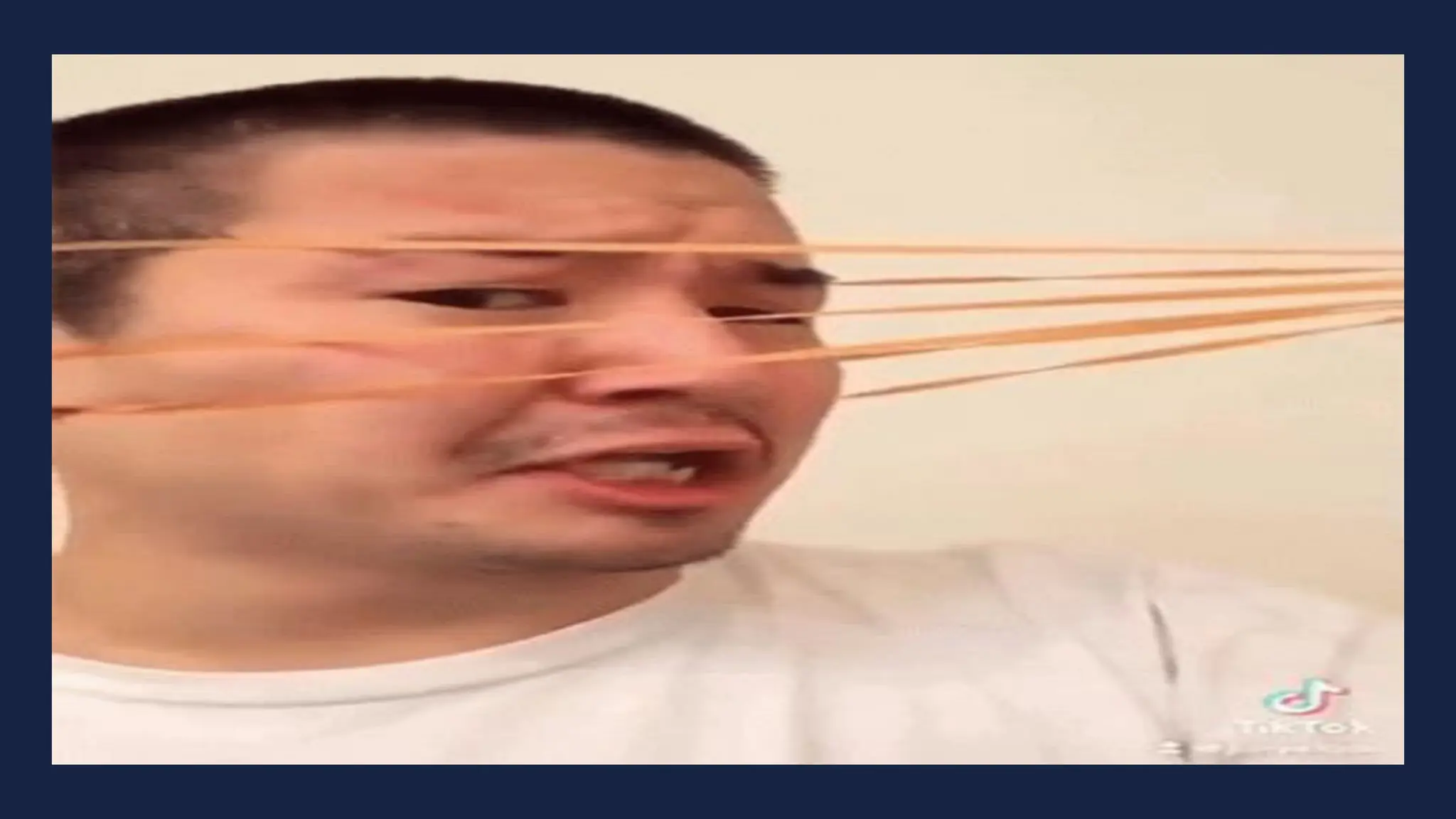 stretching a rubber band, gif
 