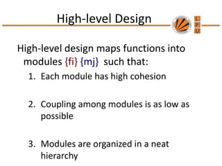 Function Level Design 5.Software Design.ppt it is for software eng students | PPT