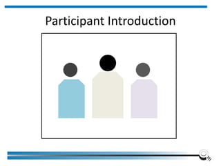 Participant Introduction
Institute of Applied Quality Management 6
 