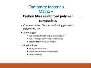 Composite Materials Material Science and Engineering | PPTX