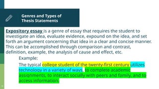5. Thesis Statement English for academic and professional purposes.pptx