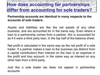 Partnership Traders 5. Presentation on Chapter-13. Sole trader and partnership F.S. Final.ppt