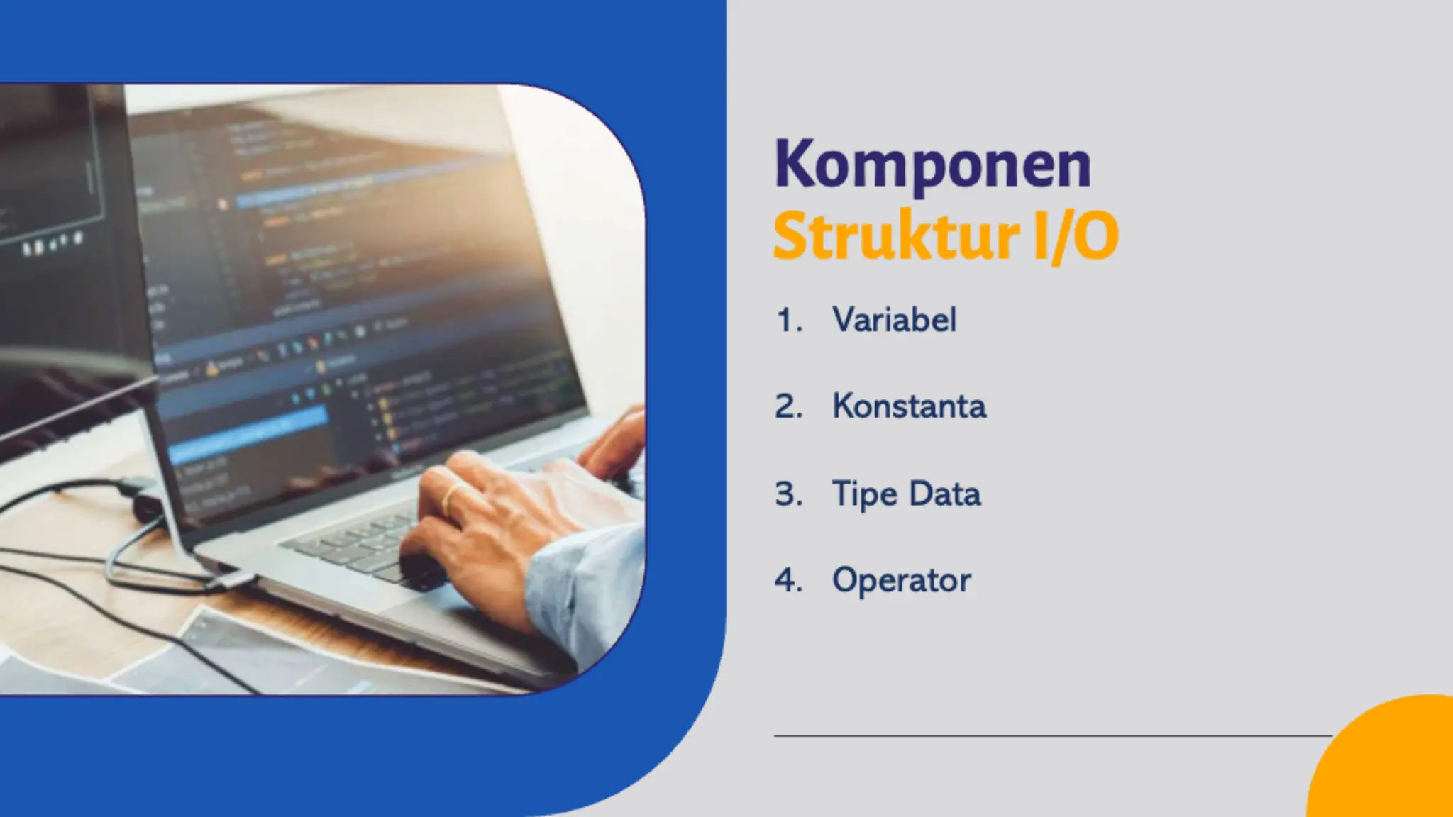 Dasar-Dasar Pemrograman - 5 Struktur I/O | PPT
