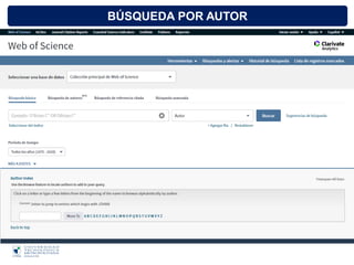 BÚSQUEDA POR AUTOR
 