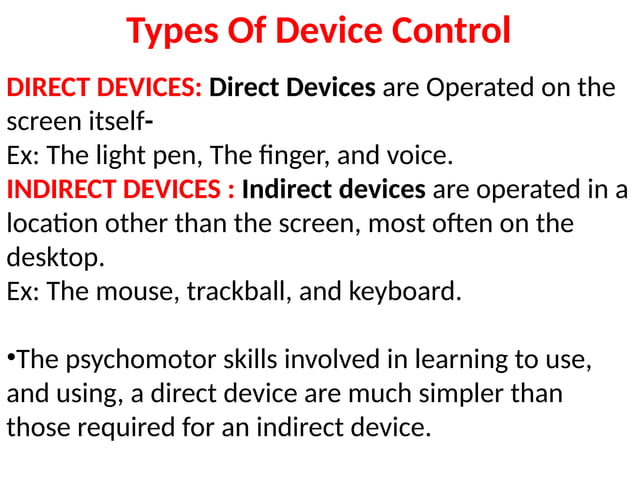 5 Device Based Controls Pptx Notes In Detail Ppt