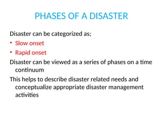Disaster Management.ppt in engineering . | PPT