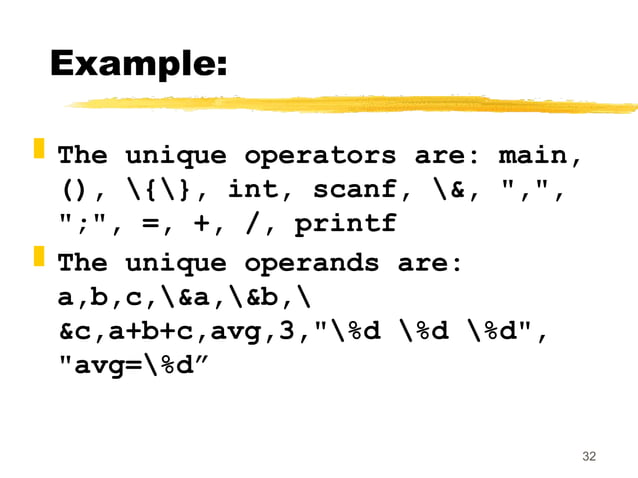 5. HALSTEAD SOFTWARE SCIENCE.ppt software engineering | PPT