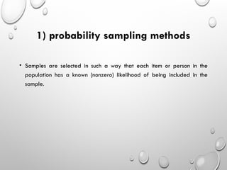 Known Sample 5. the sample design (research methodology).pptx
