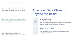 Data-Cleaning-and-Preprocessing techniques | PPTX