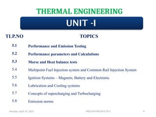 5.1 to 5.3.pptx Thermal Engineering Unit 5 | PPTX