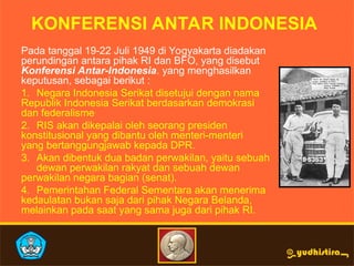 Senat Ris PERJUANGAN DIPLOMASI BANGSA INDONESIA .ppt