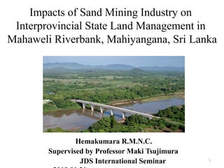 General outline of heavy sand mineral mining | PPTX