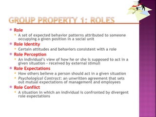 Role Example Psychology 5. Group Behavior and Team Behaviour.ppt