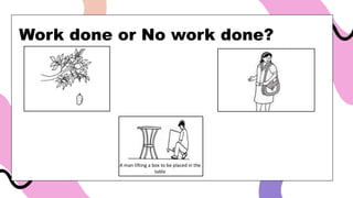 Work done or No work done?
 