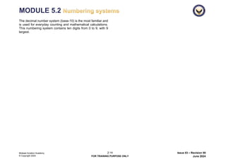 Training Module Numbering EASA 5.2 B1 Numbering systems - 2024.pdf
