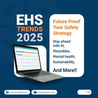 EHS trends 2025 - Future proof your Safety Strategy