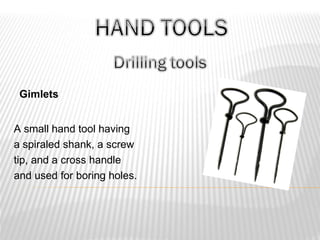 5. Hand Tools powerpoint presentation for grade 12 | PPT