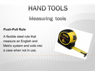 5. Hand Tools powerpoint presentation for grade 12 | PPT