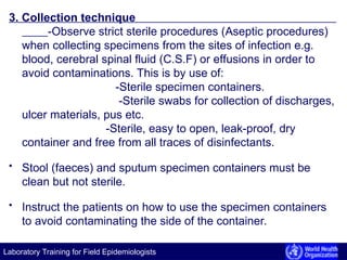 5. SPECIMEN COLLECTION AND PROCESSING ppt.ppt