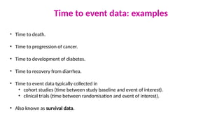 I. Method of Survival Analysis sfsf sfsf | PPTX