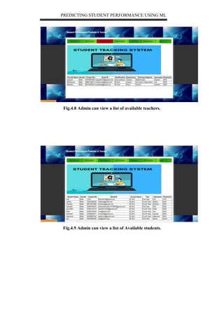 PREDICTING STUDENT PERFORMANCE AND ITS INFLUENCING FACTORS BY USING ...