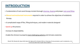 ENDODONTIC HAND INSTRUMENTS for restoration .pdf