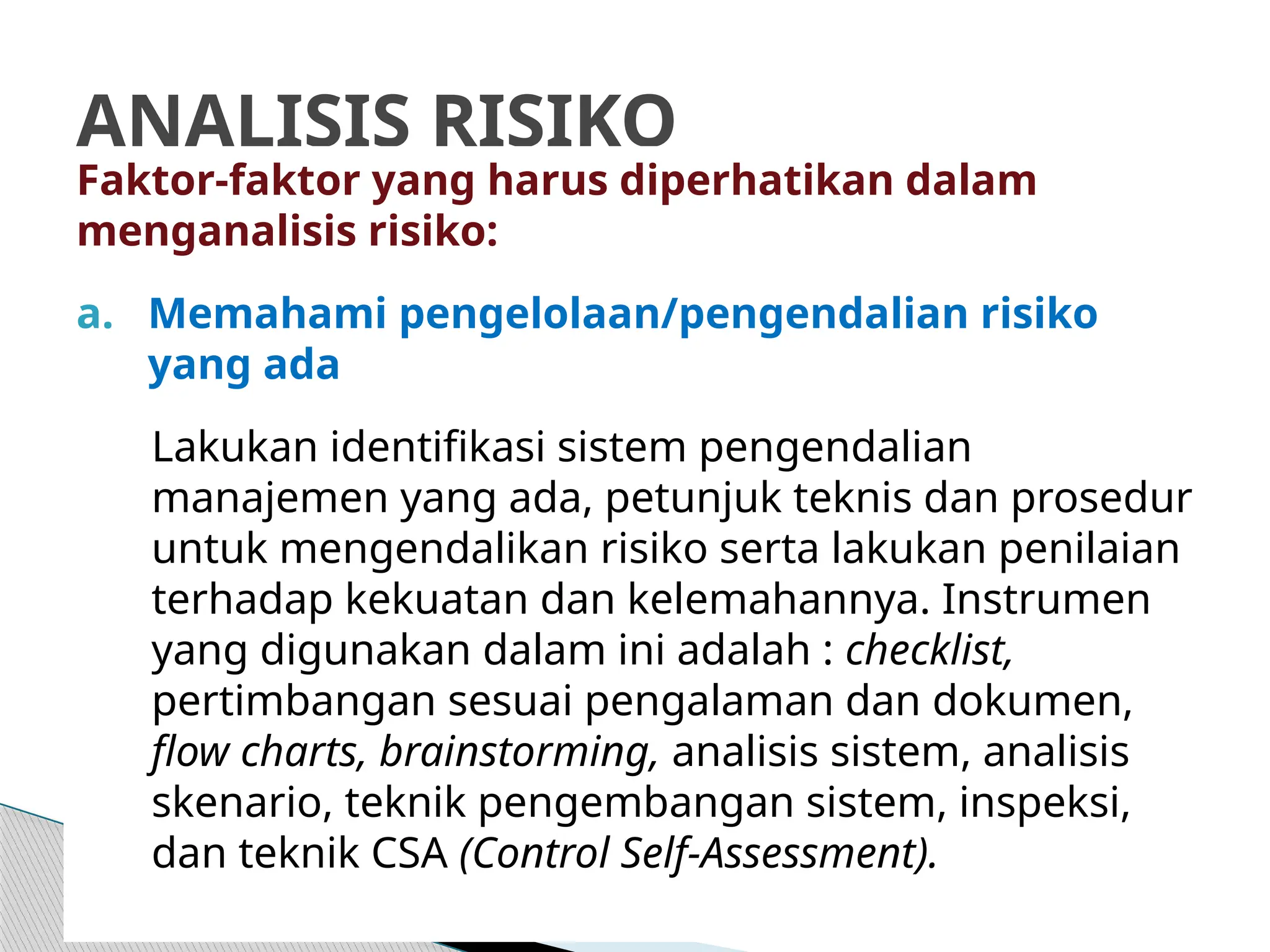 5. TM5 ERM - Analisis Evaluas Treatment Risiko.pptx