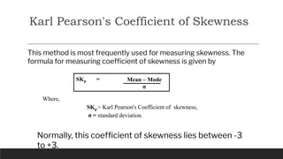 5. skewness Measures of Sk& Kurtosis Business Statistics | PDF
