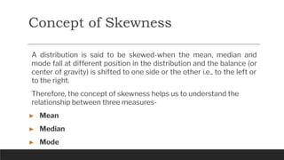 5. skewness Measures of Sk& Kurtosis Business Statistics | PDF