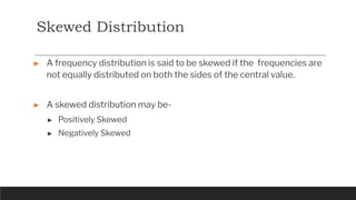5. skewness Measures of Sk& Kurtosis Business Statistics | PDF