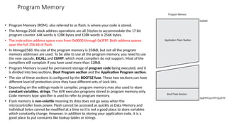 Memory Word Address Operation Code 5. Memory organization of Atmega2560 (1).pptx