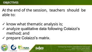 Collaizing Method Example Research Qualitative-Analysis Practical Research. | PPTX