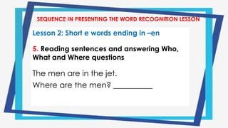 Lesson 5 Fuller 5 The Fuller Approach - KAREN G. SINGSON | PPTX