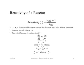 Reactivity Excursion Nuclear Power Station: Reactor Physics, PWR & BWR Systems, Fuel Cycle ...