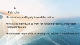 Values of National Integration and International Understanding | PPTX