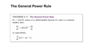 Comprehensive Guide to Differentiation Rules: Chain and Power Rule ...