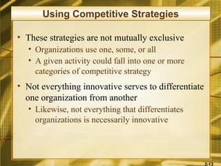 Leveraging Information Technology for Competitive Business Strategies ...