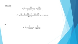 Ejercicios de probabilidades y problemas propuestos | PDF