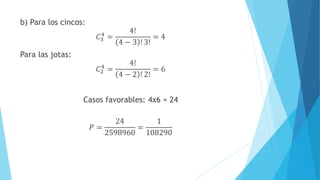 Ejercicios de probabilidades y problemas propuestos | PDF