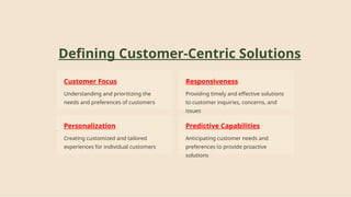 Building Customer-Centric Solutions for Business Growth and Loyalty | PPTX